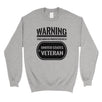 Mom Protected By Veteran Unisex Crewneck Sweatshirt US Army Gifts