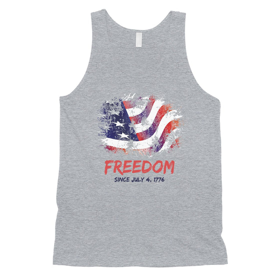 Freedom Since July 4th Tank Top Mens Graphic Workout Tanks Gift