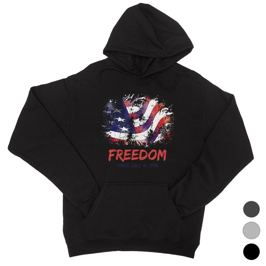 Freedom Since July 4th Hoodie Unisex Hooded Sweatshirt July 4th