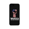 Merica We Strong Phone Case 4th of July Unique Graphic Phone Cover