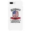 Veteran's Wife Phone Case 4th of July Unique Graphic Phone Cover