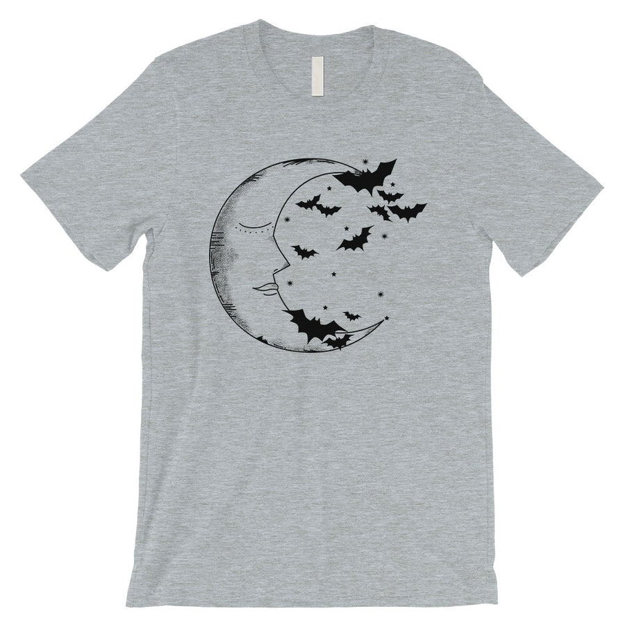 Moon And Bats Mens T-Shirt