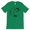 Moon And Bats Mens T-Shirt