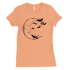 Moon And Bats Womens T-Shirt