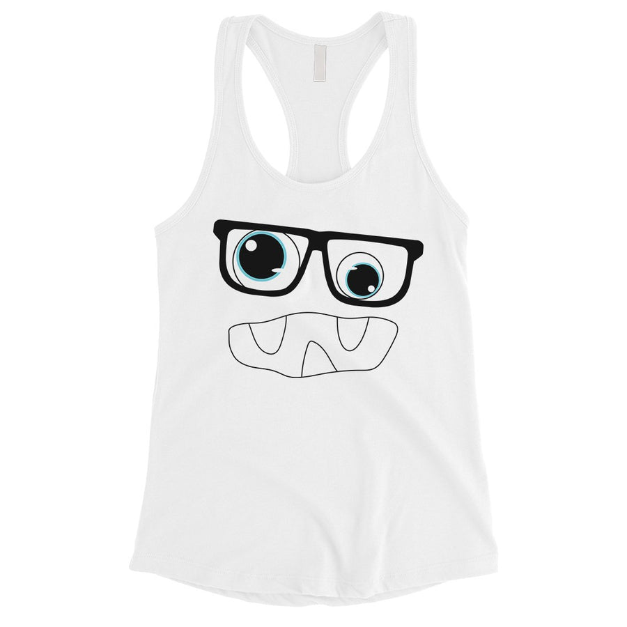 Monster With Glasses Womens Tank Top