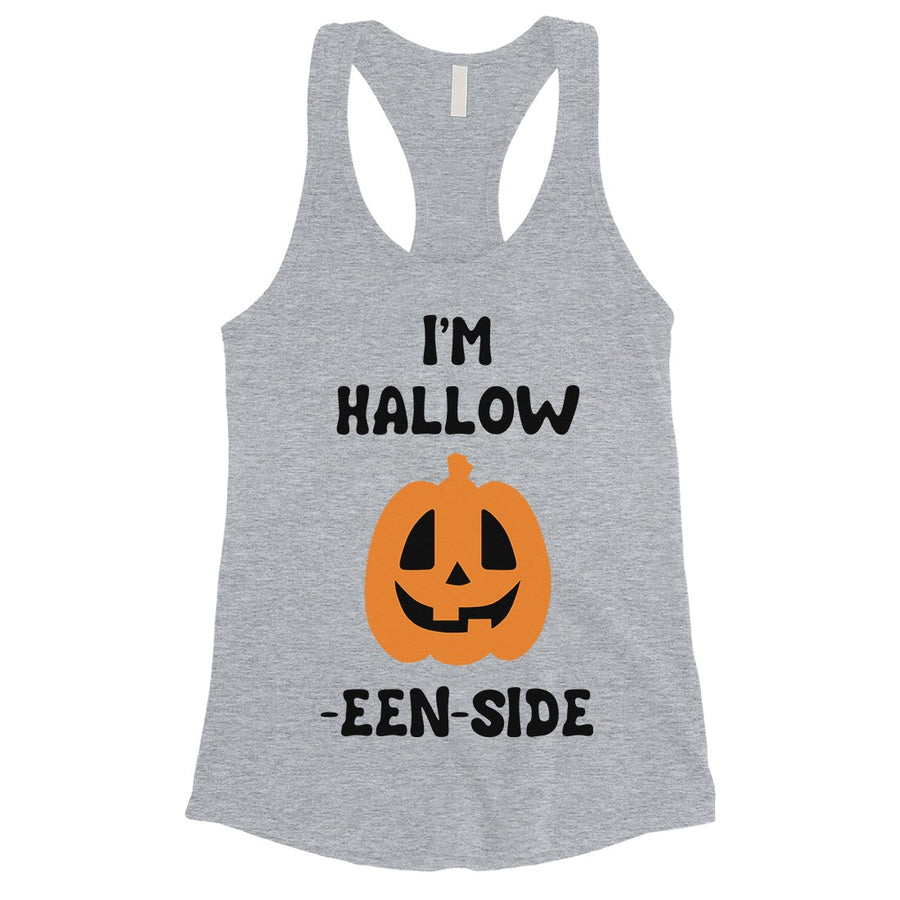 Hollow Inside Pumpkin Womens Tank Top