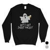 Let's Get Sheet Faced Unisex Crewneck Sweatshirt