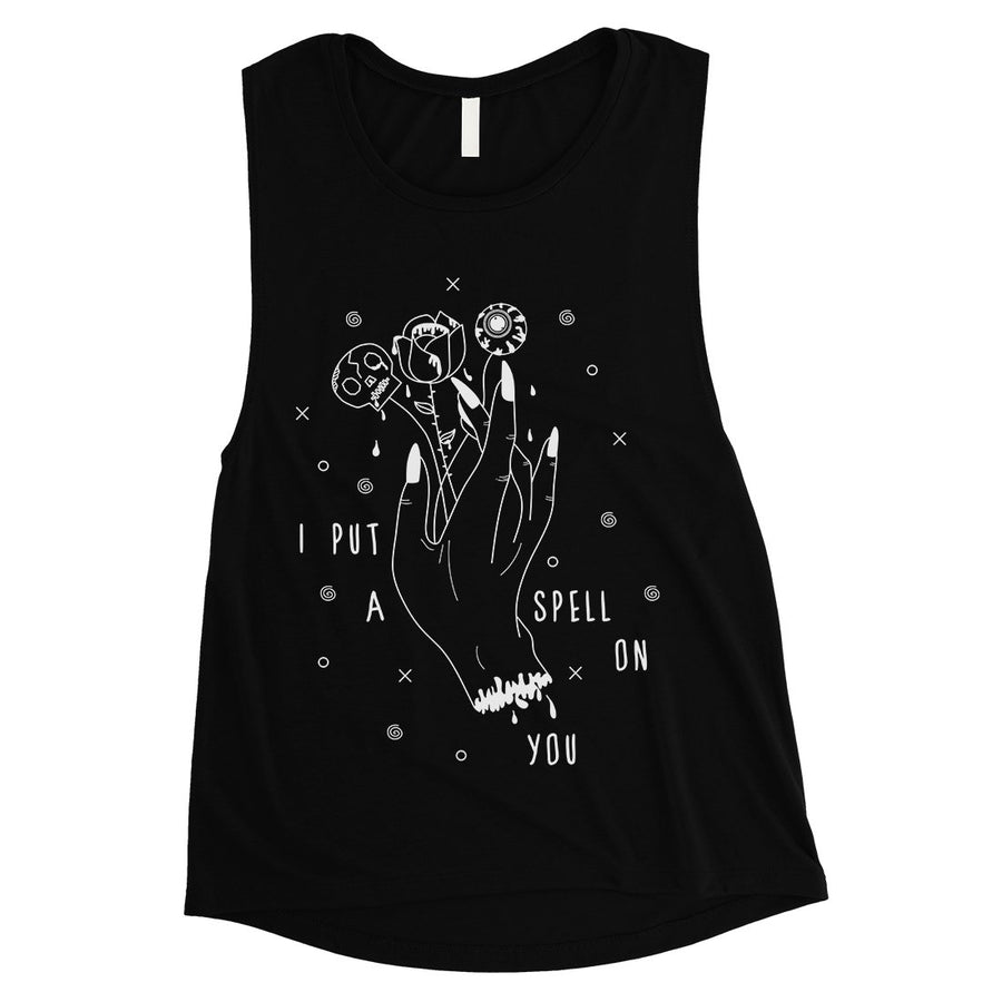 I Put A Spell On You Womens Muscle Shirt