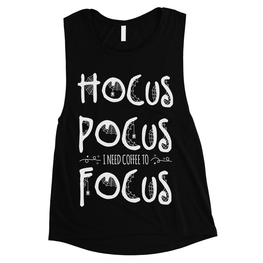 Hocus Pocus Focus Womens Muscle Shirt