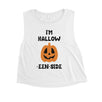 Hollow Inside Pumpkin Womens Crop Top