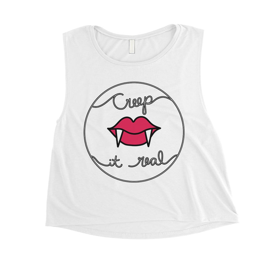 Creep It Real Womens Crop Top