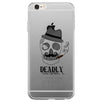 Deadly In Love Clear Case Cute Matching Phone Case for Couples