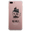 Deadly In Love Clear Case Cute Matching Phone Case for Couples