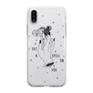 Gypsy Hand Spell Clear Phone Case Slim Fit Halloween Theme Gift