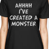 Created A Monster Mom and Baby Matching Gift T-Shirts Baby Bodysuit