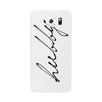 Hubby-LEFT Phone Case Ultra Slim Funny Anniversary Gift For Husband