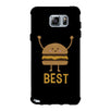 Hamburger and Fries BFF Matching Black Best Friend Phone Cases