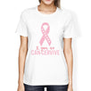 I You We Can-Cervive Breast Cancer Womens White Shirt