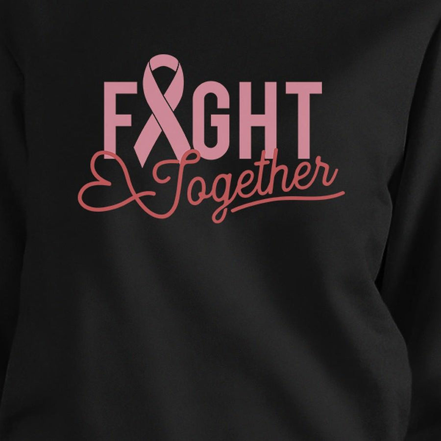 Fight Together Breast Cancer Awareness Black SweatShirt