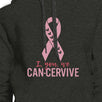 I You We Can-Cervive Breast Cancer Dark Grey Hoodie