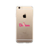 Believe Breast Cancer Awareness Clear Phone Case