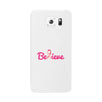 Believe Breast Cancer Awareness White Phone Case