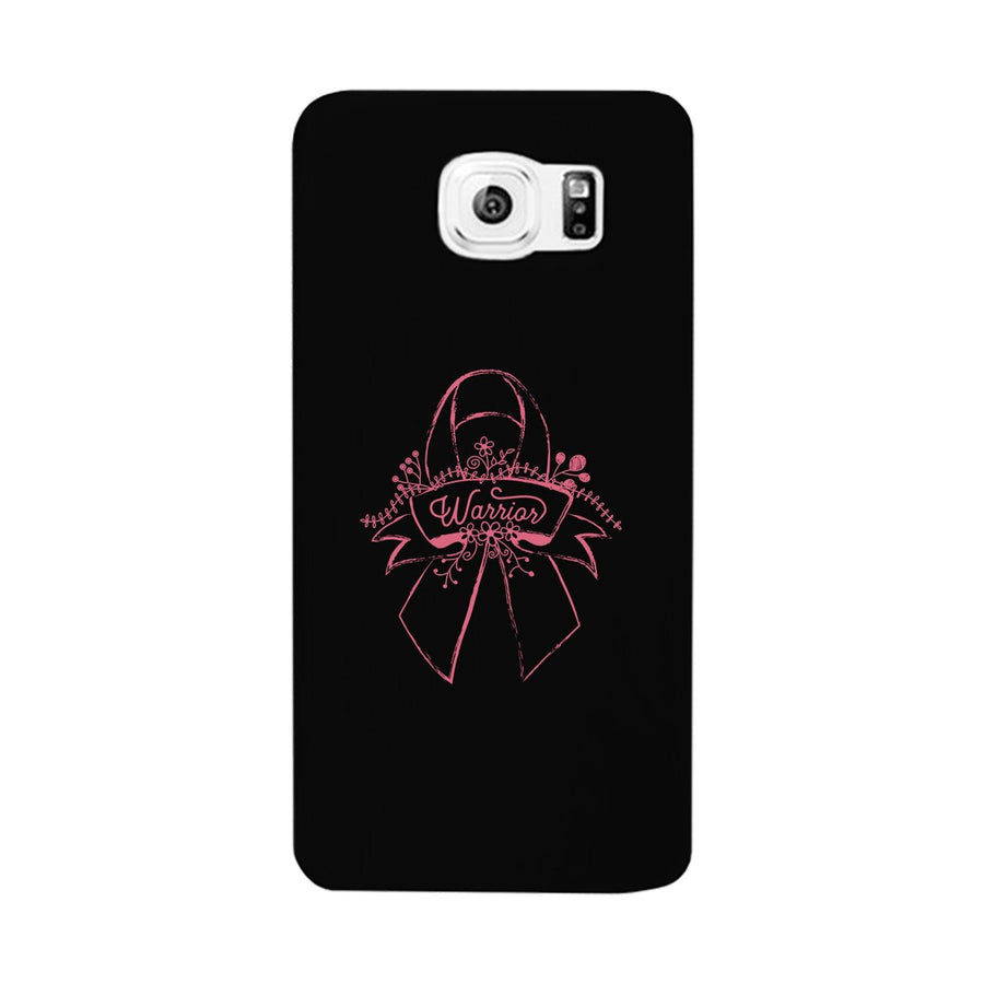 Warrior Breast Cancer Awareness Black Phone Case