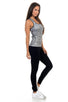 Diamante Women's Yoga Top Sportswear - Style ACDN002-2