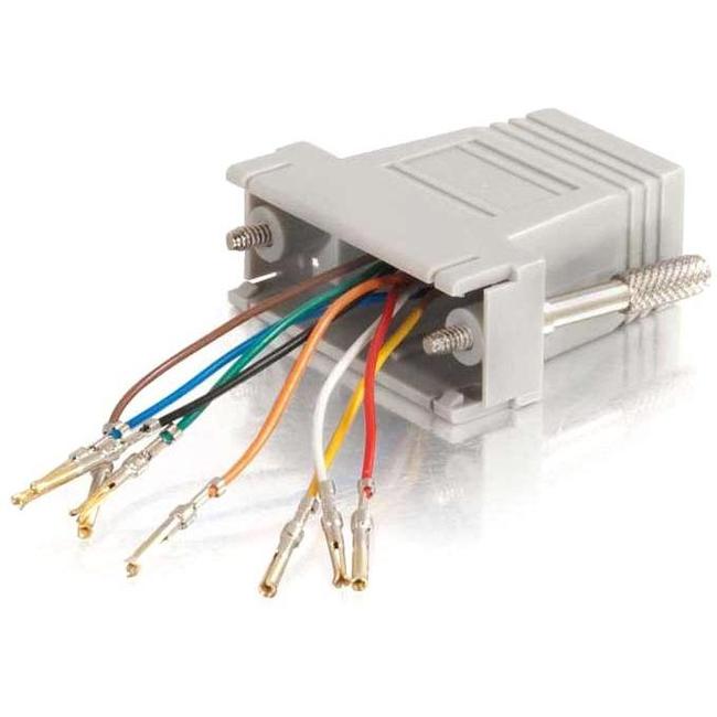 C2G RJ45 to DB15 Female Modular Adapter