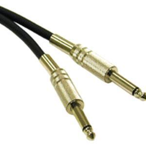 C2G 6ft Pro-Audio 1/4in Male to 1/4in Male Cable