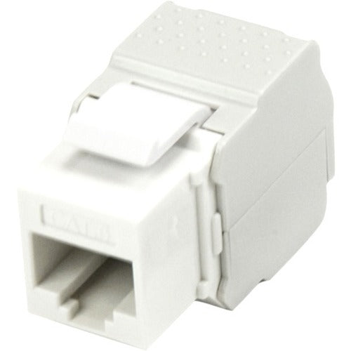 StarTech.com Cat 6 Keystone Jack white - Tool-less Type Cat. 6 Keystone Jack - Network Connector - RJ-45