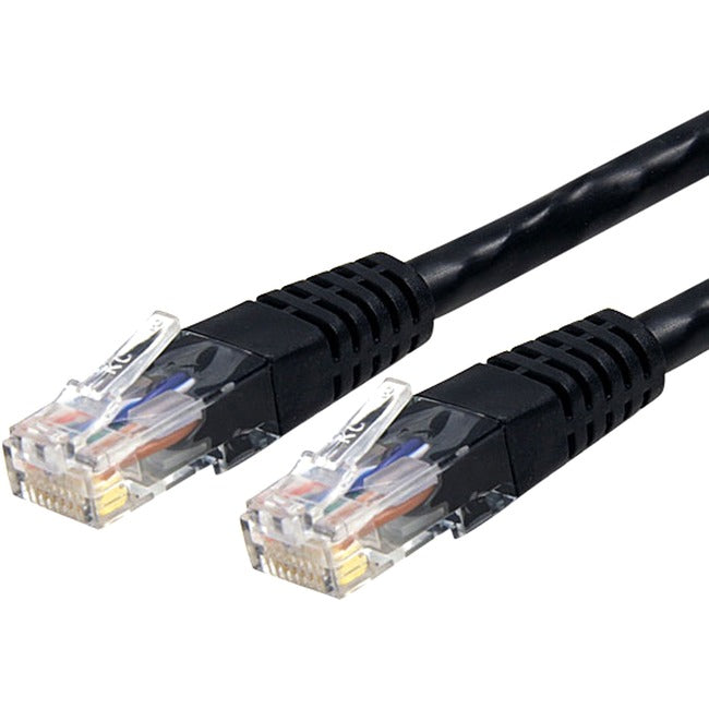 StarTech.com 35 ft Black Molded Cat6 UTP Patch Cable - ETL Verified