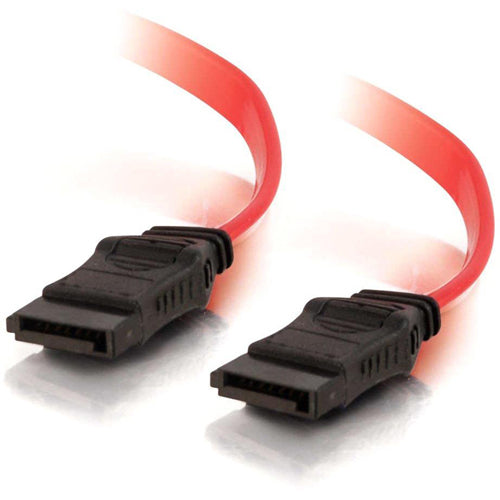 C2G 6in 7-pin 180° 1-Device Serial ATA Cable