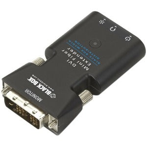 Black Box Mini Extender Receiver Only for DVI-D and Stereo Audio over Fiber