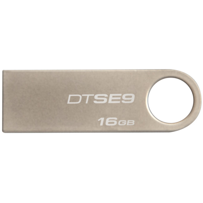 Kingston 16GB DataTraveler SE9 USB 2.0 Flash Drive - Champagne