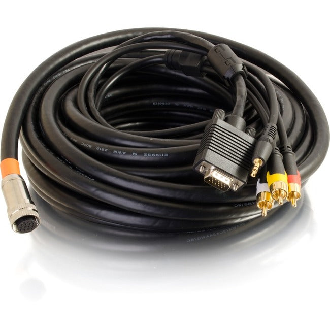 C2G 35ft RapidRun Multi-Format All-In-One Runner Cable - CMG-rated