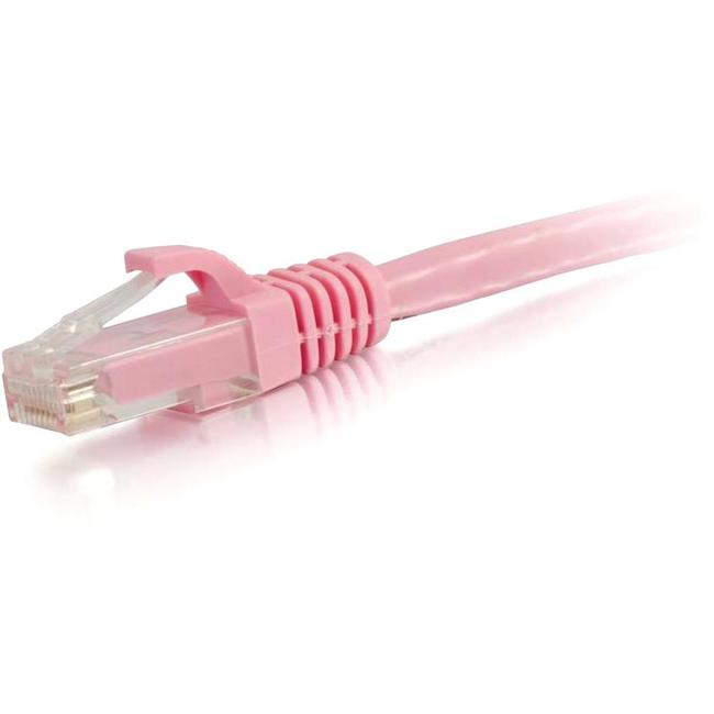 C2G-20ft Cat6 Snagless Unshielded (UTP) Network Patch Cable - Pink