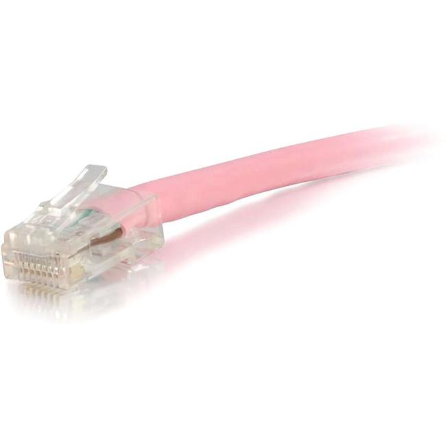 C2G-15ft Cat6 Non-Booted Unshielded (UTP) Network Patch Cable - Pink