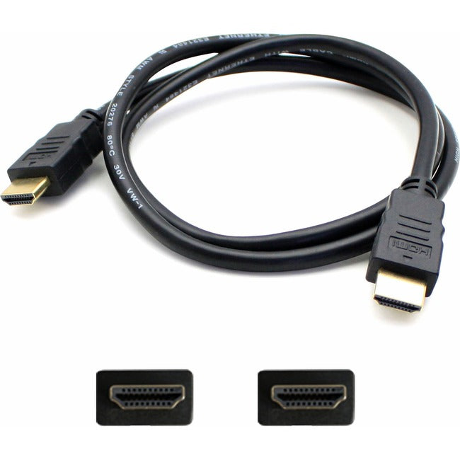 AddOn 10ft HDMI Male to Male Black Cable