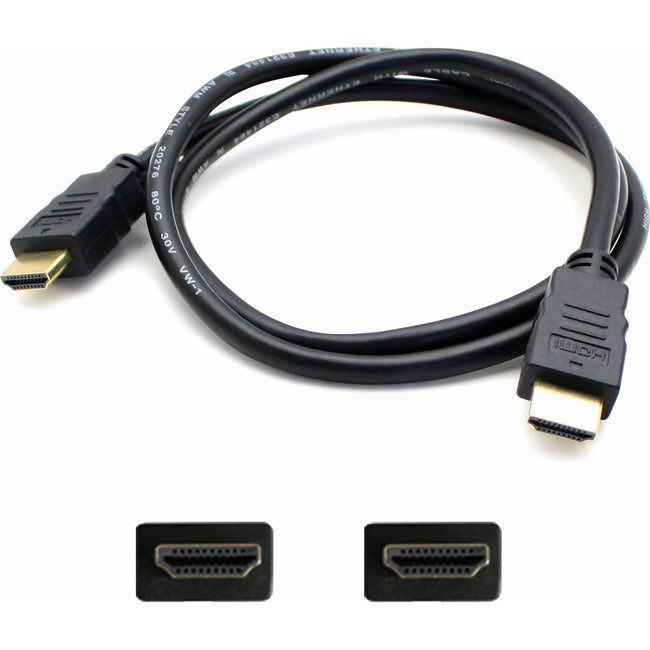 AddOn 5-Pack of 35ft HDMI Male to Male Black Cables