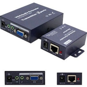 AddOn 5-Pack of VGA Female to RJ-45 Female Black Extenders (Provides VGA video extension over Cat5)