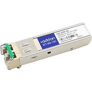 AddOn Dell 430-4586 Compatible TAA Compliant 1000Base-ZX SFP Transceiver (SMF, 1550nm, 80km, LC)