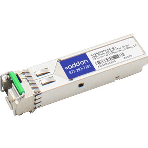 AddOn Avaya/Nortel AA1419076-E6 Compatible TAA Compliant 1000Base-BX SFP Transceiver (SMF, 1310nmTx/1490nmRx, 40km, LC, DOM)