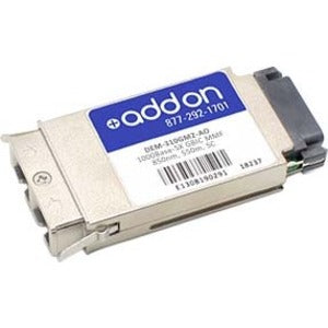 AddOn D-Link DEM-310GM2 Compatible TAA Compliant 1000Base-SX GBIC Transceiver (MMF, 850nm, 550m, SC)