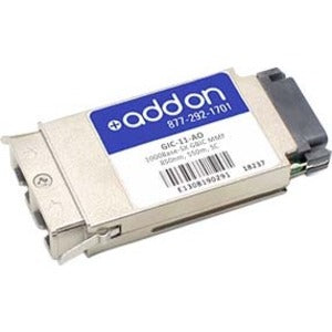 AddOn Riverstone GIC-11 Compatible TAA Compliant 1000Base-SX GBIC Transceiver (MMF, 850nm, 550m, SC)