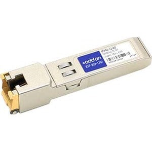 AddOn Riverstone SFPGE-12 Compatible TAA Compliant 10/100/1000Base-TX SFP Transceiver (Copper, 100m, RJ-45)