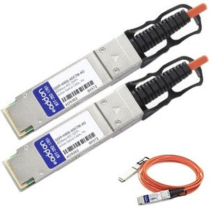 AddOn Cisco QSFP-H40G-AOC7M Compatible TAA Compliant 40GBase-AOC QSFP+ to QSFP+ Direct Attach Cable (850nm, MMF, 7m)