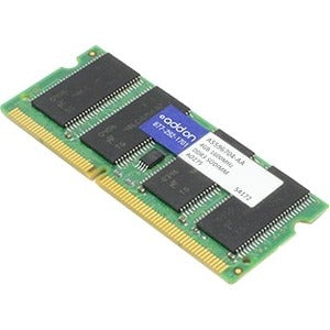 AddOn AA160D3SL/4G x1 Dell A5596704 Compatible 4GB DDR3-1600MHz Unbuffered Dual Rank 1.5V 204-pin CL11 SODIMM