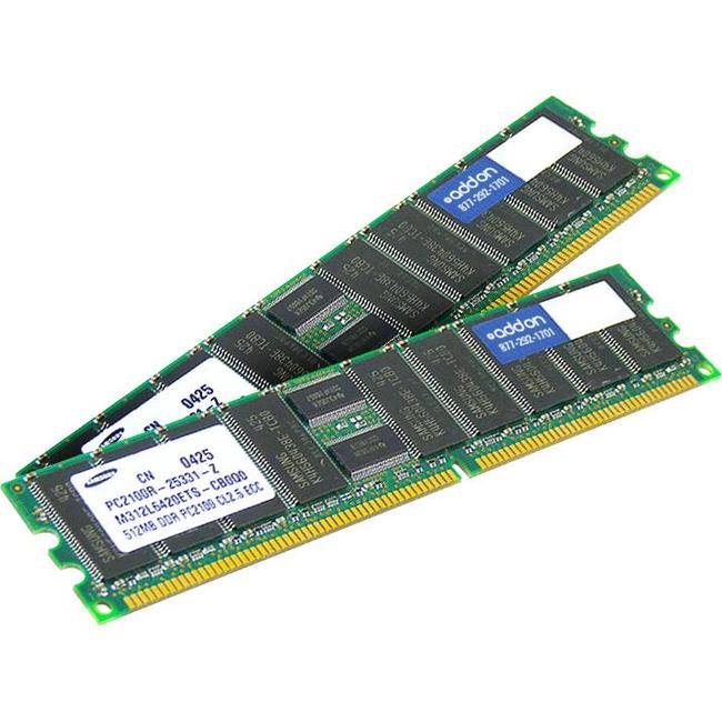 AddOn AM1333D3DRLPR/8G x1 JEDEC Standard Factory Original 8GB DDR3-1333MHz Registered ECC Dual Rank 1.35V 240-pin CL9 RDIMM