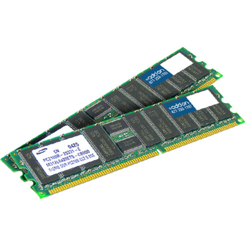 AddOn AM667D2DFB5/4G x2 JEDEC Standard Factory Original 8GB DDR2-667MHz Fully Buffered ECC Dual Rank 1.8V 240-pin CL5 FBDIMM